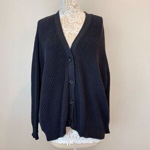 Jenni Kayne Black Cardigan Sweater